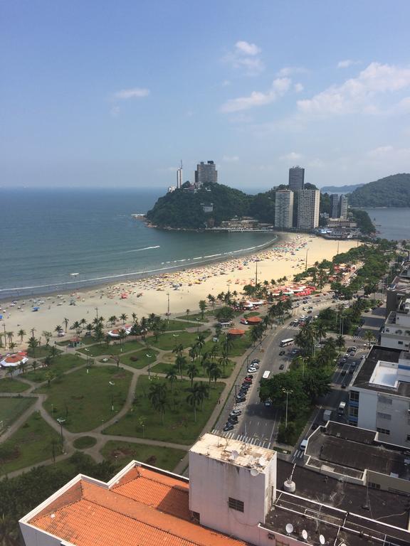 Apartamento Praia Do Itarare São Vicente Eksteriør billede