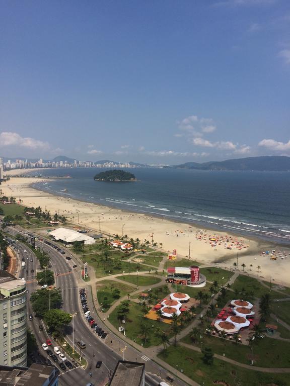 Apartamento Praia Do Itarare São Vicente Eksteriør billede