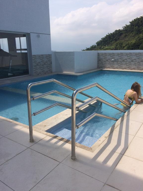 Apartamento Praia Do Itarare São Vicente Eksteriør billede